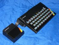 ZX Spectrum with Microdrive