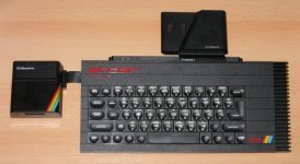 ZX Spectrum 128K with peripherals